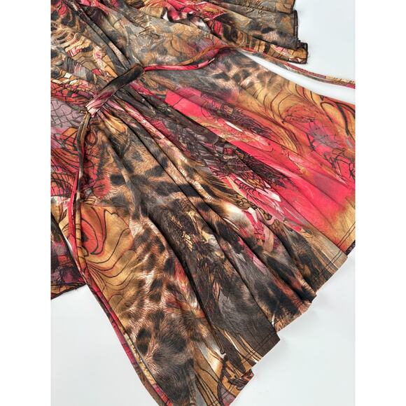 Y2K Dark Romance Babydoll Top MEDIUM Whimsigoth Fairy Grunge Festival Peasant - Picture 10 of 10